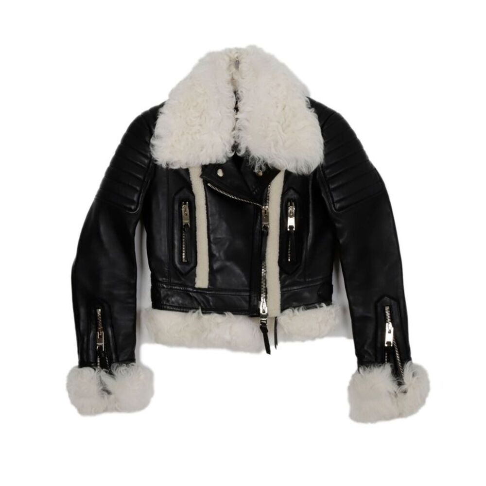 Shearling Rider Jacket Size